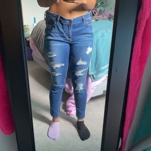 Hollister Mid-Rise Super Skinny Jeans